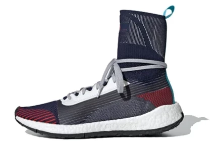 Женские кроссовки Adidas Pulseboost HD Mid S, серо-красные