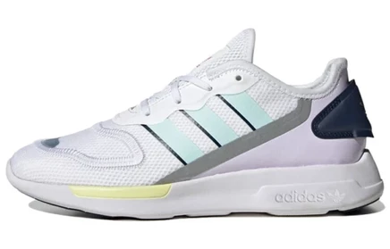 Женские кроссовки Adidas ZX 2K Florine, бело-мятные