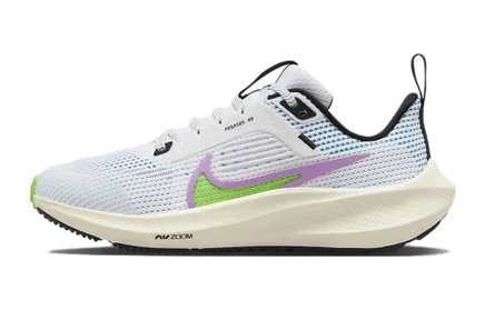 Детские кроссовки Nike Pegasus 40 GS, бело-зеленые