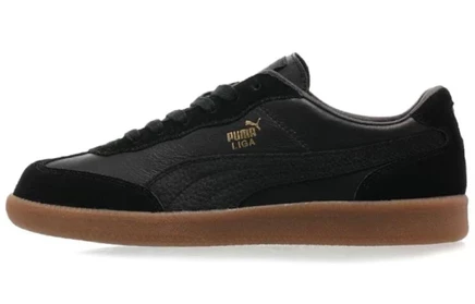 Мужские кроссовки Puma Liga Leather, черные