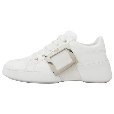 Женские кеды Roger Vivier Viv' Skate, белые