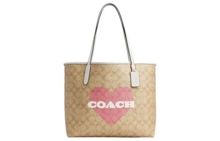 Женская сумка-тоут Coach City, светло-хаки