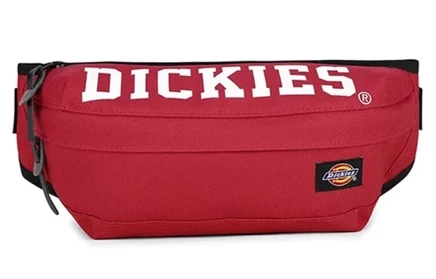 Сумка Dickies через плечо, полиэстер, красная
