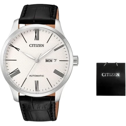 Мужские механические часы Citizen, белые