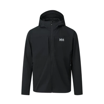 Мужская куртка Helly Hansen с капюшоном, черная