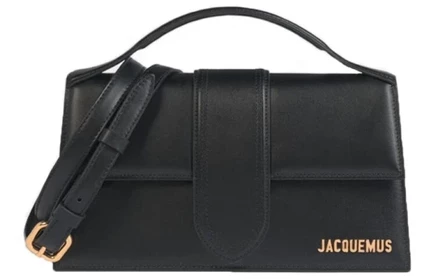 Сумка на плечо Jacquemus Le Grand Bambino, черная