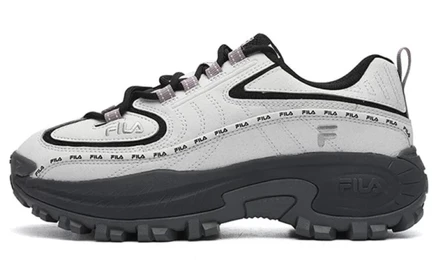 Женские массивные кроссовки Fila Fashion, серо-черные
