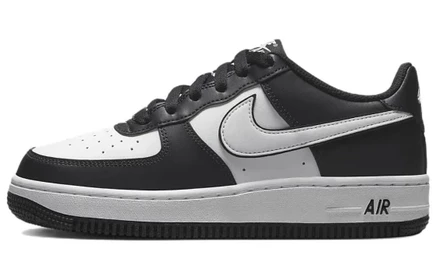 Кроссовки для девочек Nike Air Force 1, бело-черные