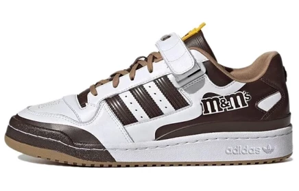 Кеды adidas M&M's X Forum '84 Low, коричневые