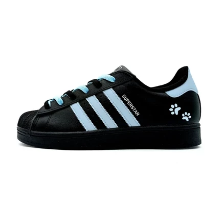 Женские кеды Adidas Originals Superstar 2, черно-синие