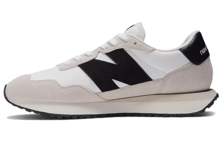 Мужские кроссовки New Balance 237, бело-черные
