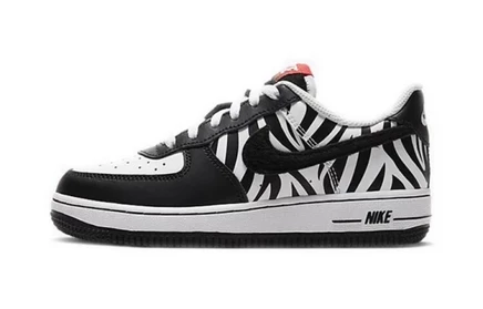 Кеды для девочек Nike Air Force 1 Low, зебра