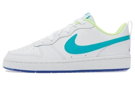 Детские кеды Nike Court Borough, бело-голубые
