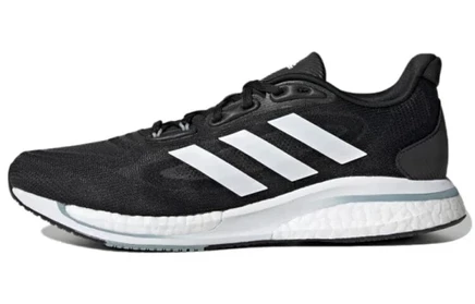 Мужские беговые кроссовки Adidas Supernova+, черно-белые