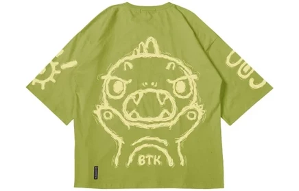 Футболка BTK, унисекс, зеленая