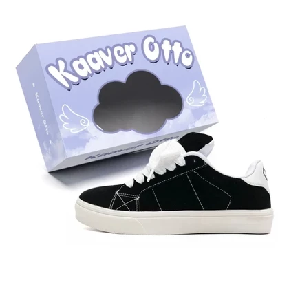Унисекс кроссовки KAAVER OTTO, черно-белые