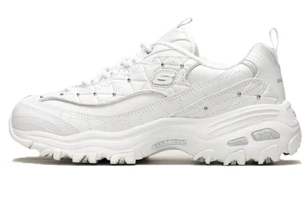 Женские кроссовки Skechers D'Lites, белые