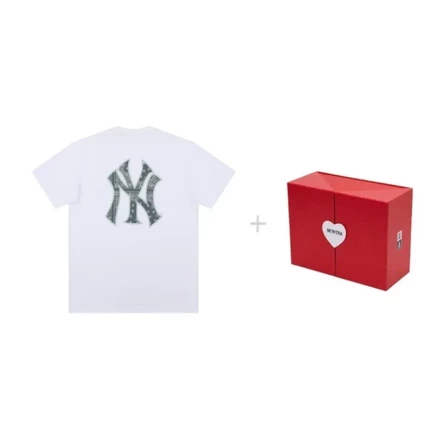 Унисекс футболка New Era x MLB, белая