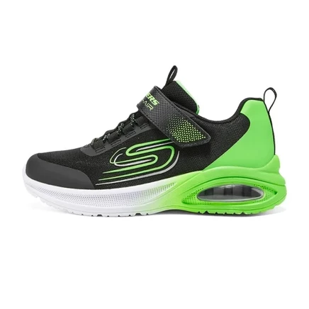 Детские кроссовки Skechers, черно-лимонные