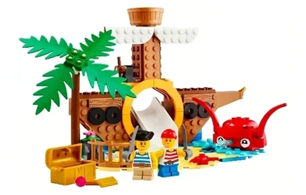 Конструктор LEGO Пиратский корабль, 168 деталей, 40589