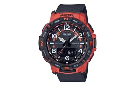 Мужские часы Casio PRO TREK PRTB50-4, черные