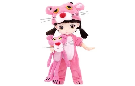 Кукла POP MART Viya Doll Pink Panther, 21 см