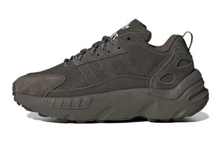 Детские кроссовки Adidas Originals ZX 22, темно-зеленые
