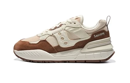 Кроссовки унисекс Saucony Shadow 5000, бежево-коричневые