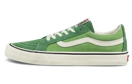 Мужские кроссовки Vans SK8 Low Reissue SF, зелено-белые