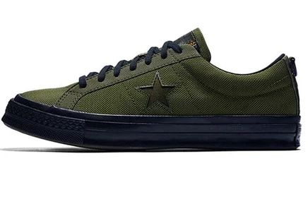 Мужские кеды Converse One Star x Carhartt WIP, зелёные