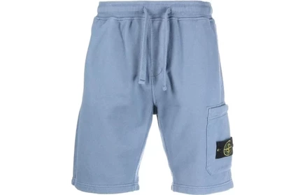 Мужские повседневные шорты Stone Island, синие