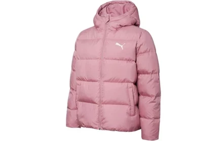 Женская зимняя куртка Puma, розово-фиолетовая