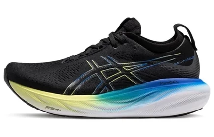 Мужские кроссовки Asics Gel Nimbus 25, черно-желтые