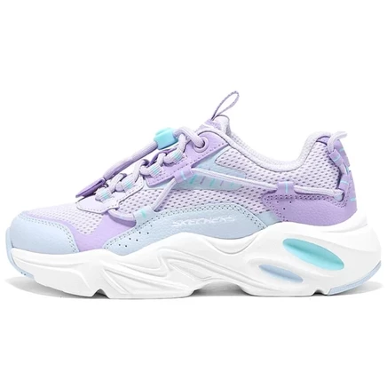 Детские кроссовки Skechers, фиолетово-сине-белые