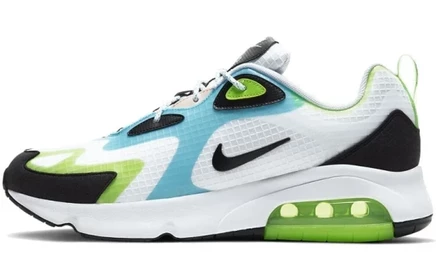 Мужские кроссовки Nike Air Max 200, бело-зеленые