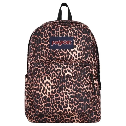 Рюкзак JanSport унисекс, леопардовый принт