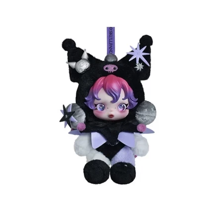 Мягкая игрушка-подвеска POP MART Skullpanda 13,5 см