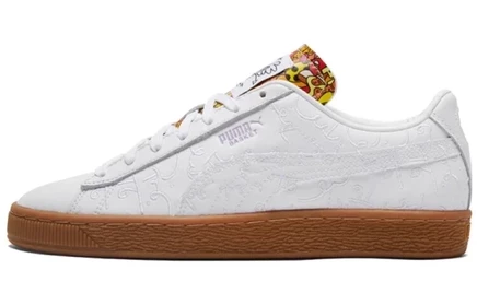 Кеды Puma Basket Romero Britto Embroidered, белые