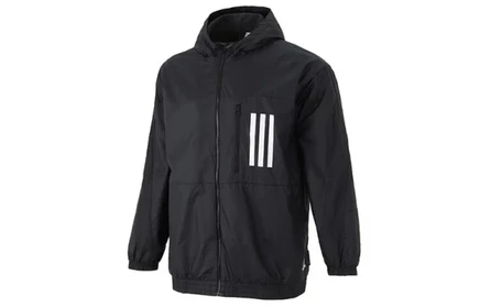 Мужская куртка Adidas W.N.D., чёрная
