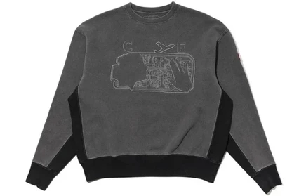 Свитшот унисекс Cav Empt, серый