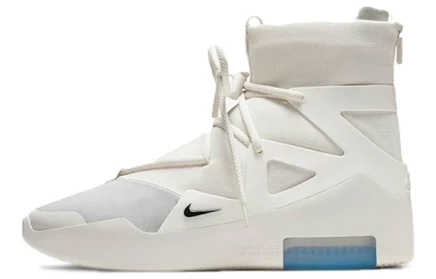Мужские кроссовки Nike Air Fear Of God 1, черно-бежевые