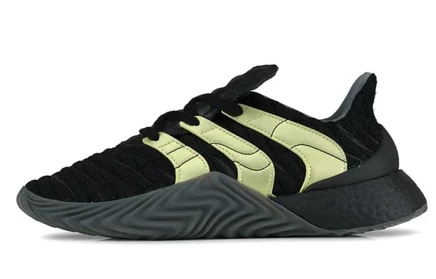 Мужские кроссовки Adidas Sobakov Boost, черно-золотые