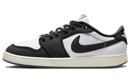 Мужские кроссовки Jordan 1 Retro AJKO Low, черно-белые