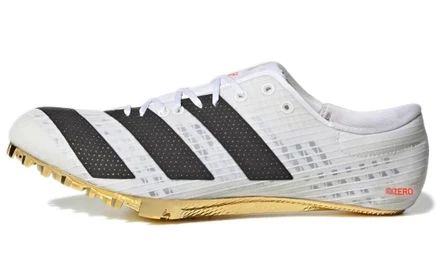 Шиповки Adidas Adizero Finesse, бело-золотые