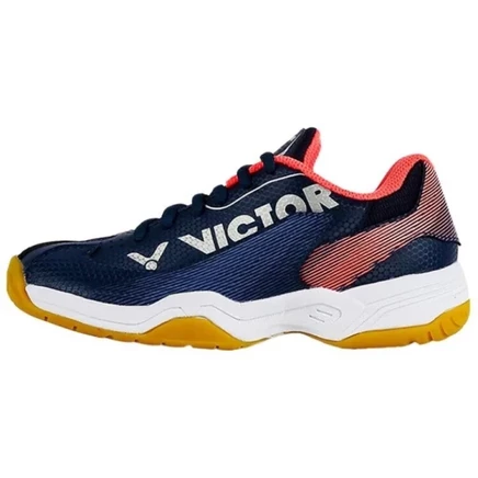 Женские бадминтонные кроссовки Victor, красно-синие