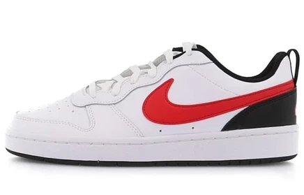 Детские кеды Nike Court Borough 2 Low, бело-красные