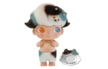 Фигурка POP MART DIMOO Синяя кошка, 13 см