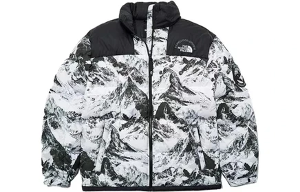 Унисекс пуховик The North Face Lhotse, серо-черный