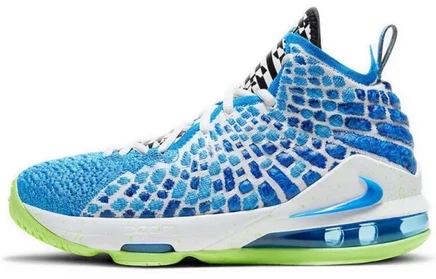 Детские баскетбольные кроссовки Nike LeBron 17 Sprite