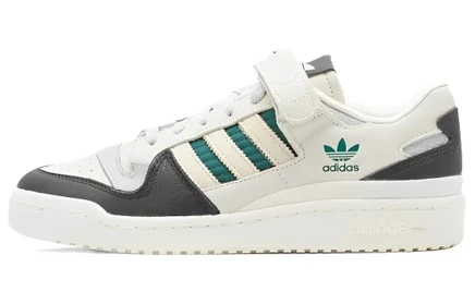 Мужские кеды Adidas Forum 84 Low, молочно-зеленые
